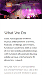 Mobile Screenshot of class-acts.com